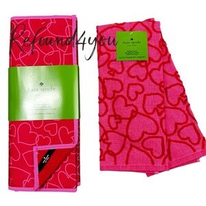 Kate Spade - ‘Hearts - coordinated bundle’ NWT.